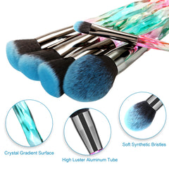 Ensemble complet DUAIU: 15 pinceaux pour chaque étape du maquillage.