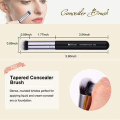 DUcare pinceau blush poudre – poudrage précis et fini fluide.
