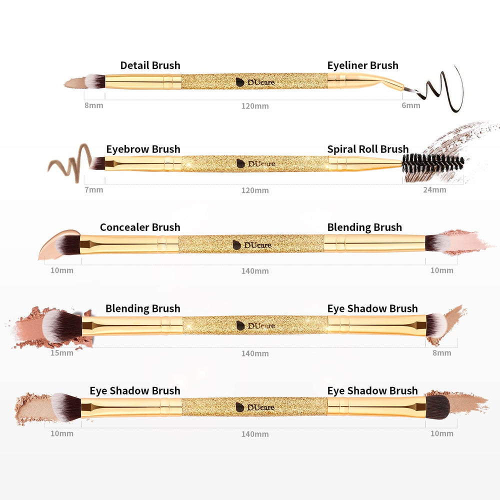 Pinceaux DUcare liner et sourcils, définition précise
