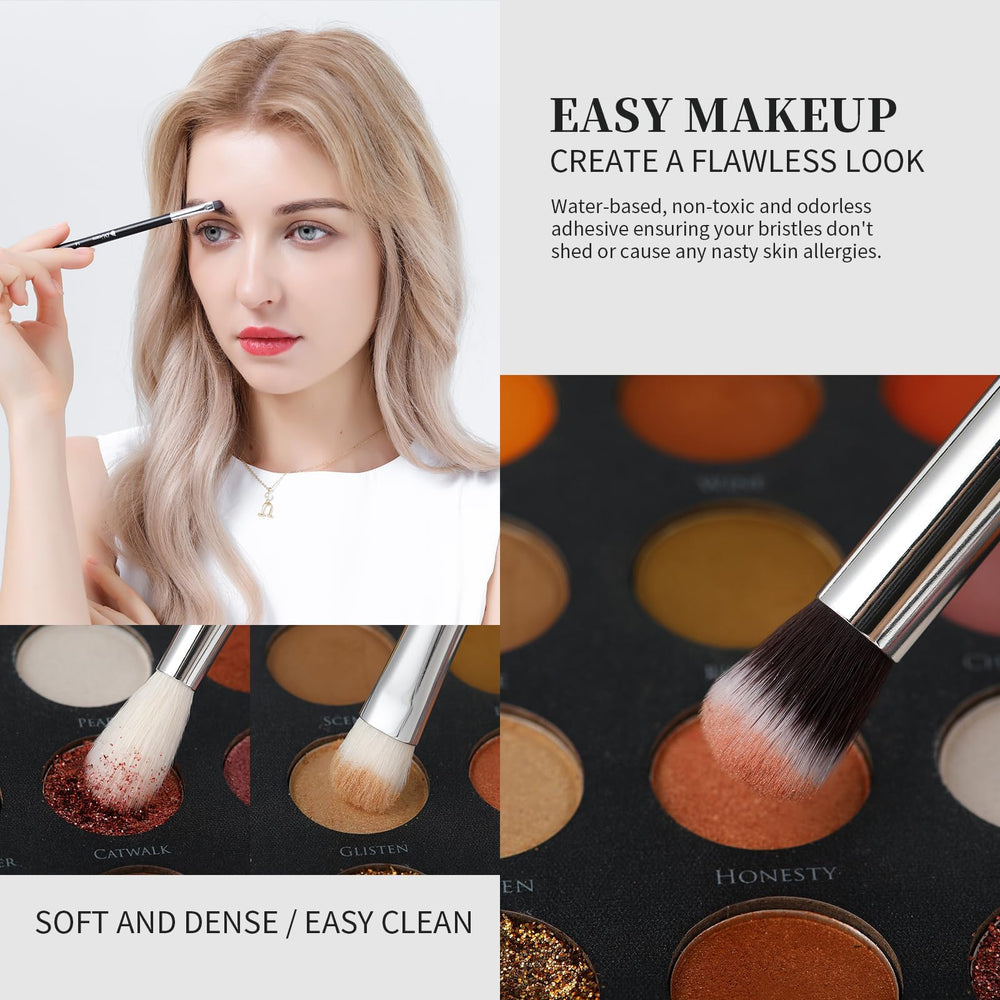 DUcare pinceaux yeux: traçage précis pour lignes nettes et sourcils définis.