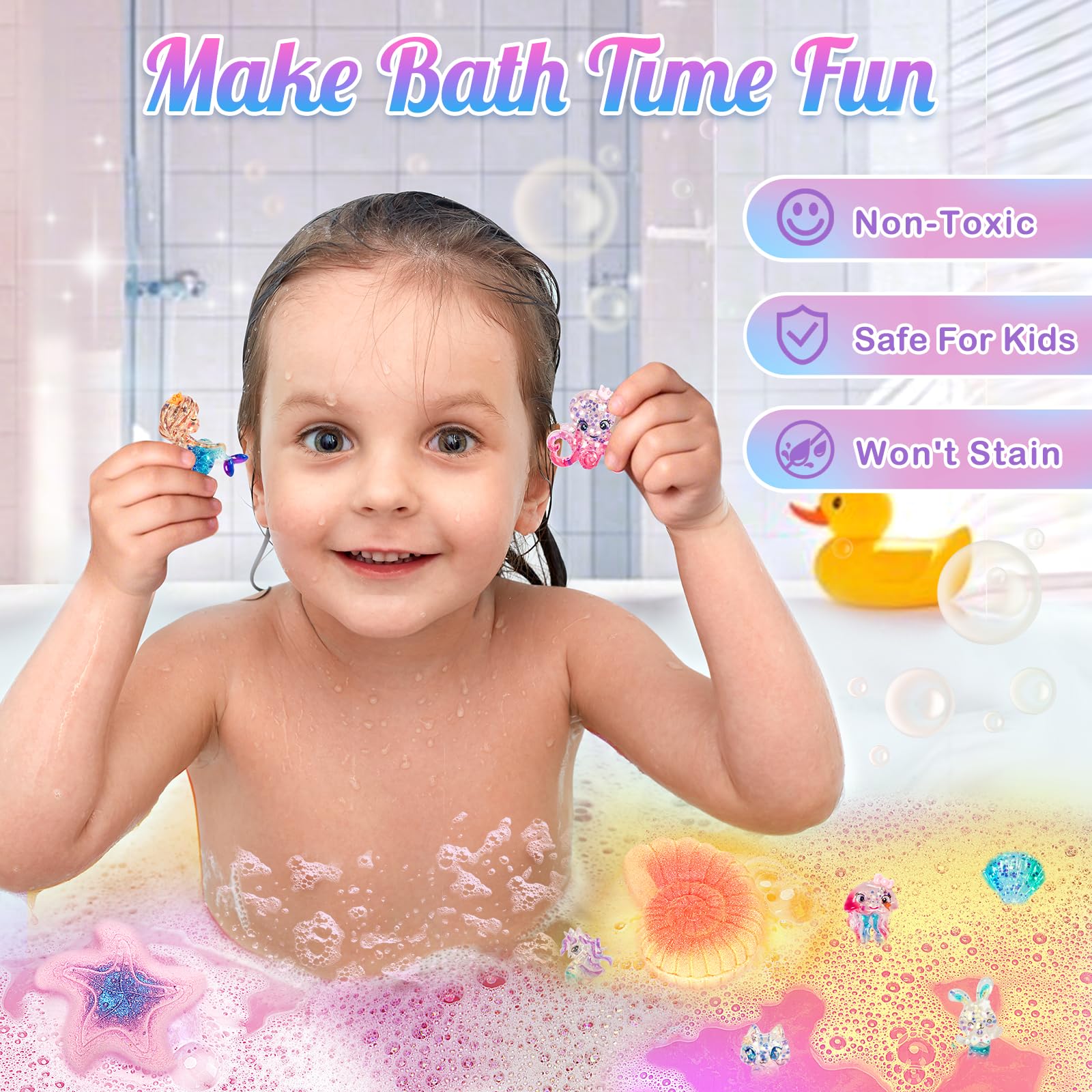 Duchong bombes de bain ingrédients naturels – nourrissent la peau.