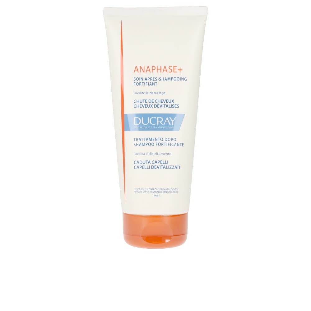 Ducray Anaphase+ après-shampooing-renforçant démêlage sans alourdir et volume léger.