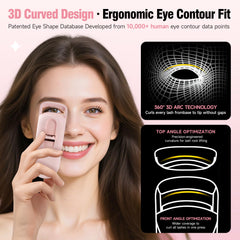 DUDUDU Design ergonomique 3D épouse la forme des cils.