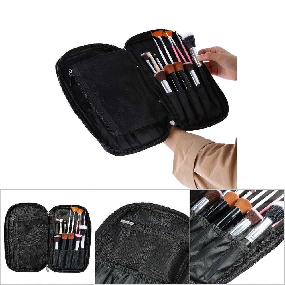 Duimimi polyvalence utilisation, sert de ceinture-brosse, vanity ou trousse de voyage.