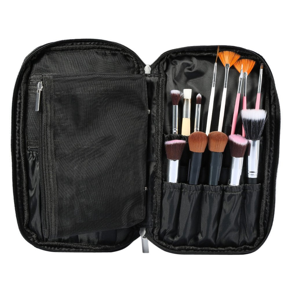 Duimimi sac-brosses professionnel avec ouverture zippée pour un rangement rapide.