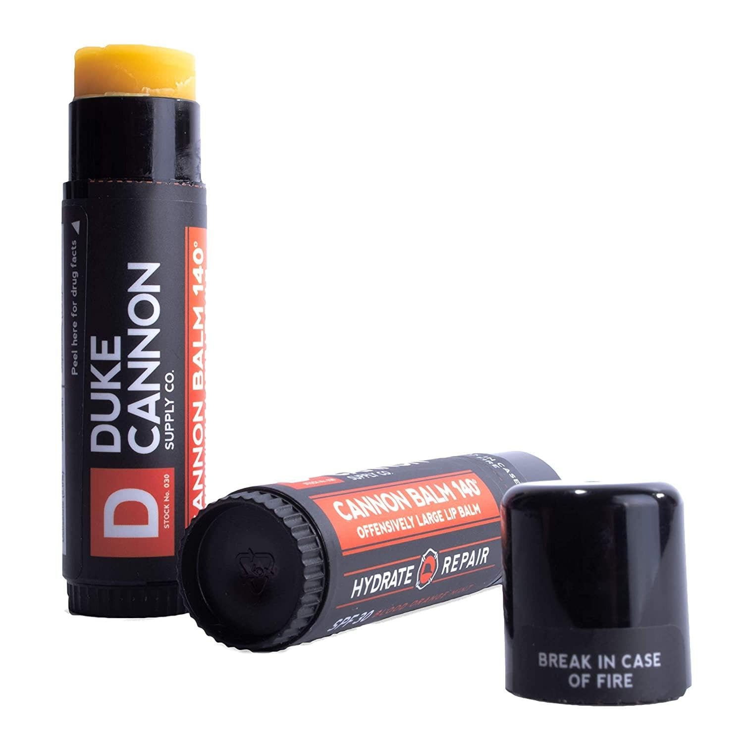 Parfum Orange Sanguin et Menthe sur Cannon Balm, rafraîchissant.