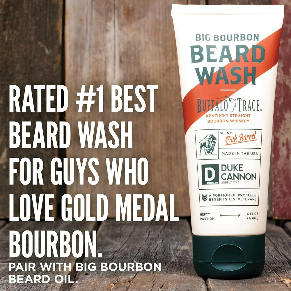 Duke Cannon Big Bourbon Wash – ingrédients végétaux nourrissent peau et poils