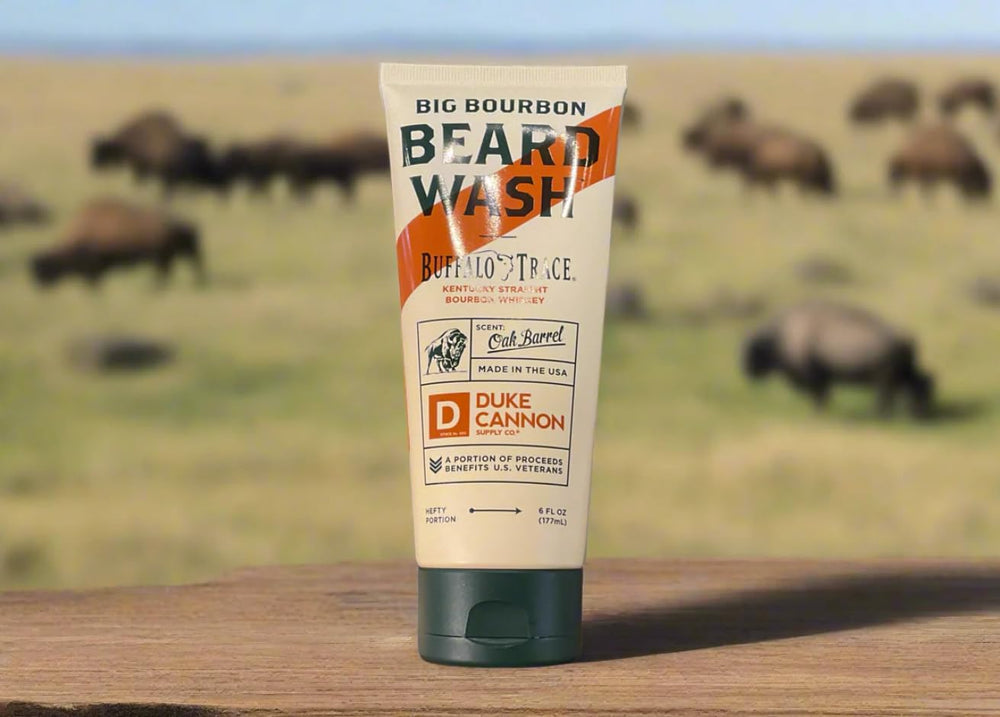 Duke Cannon Big Bourbon Wash – fabriqué aux États‑Unis, soutien à l’emploi local