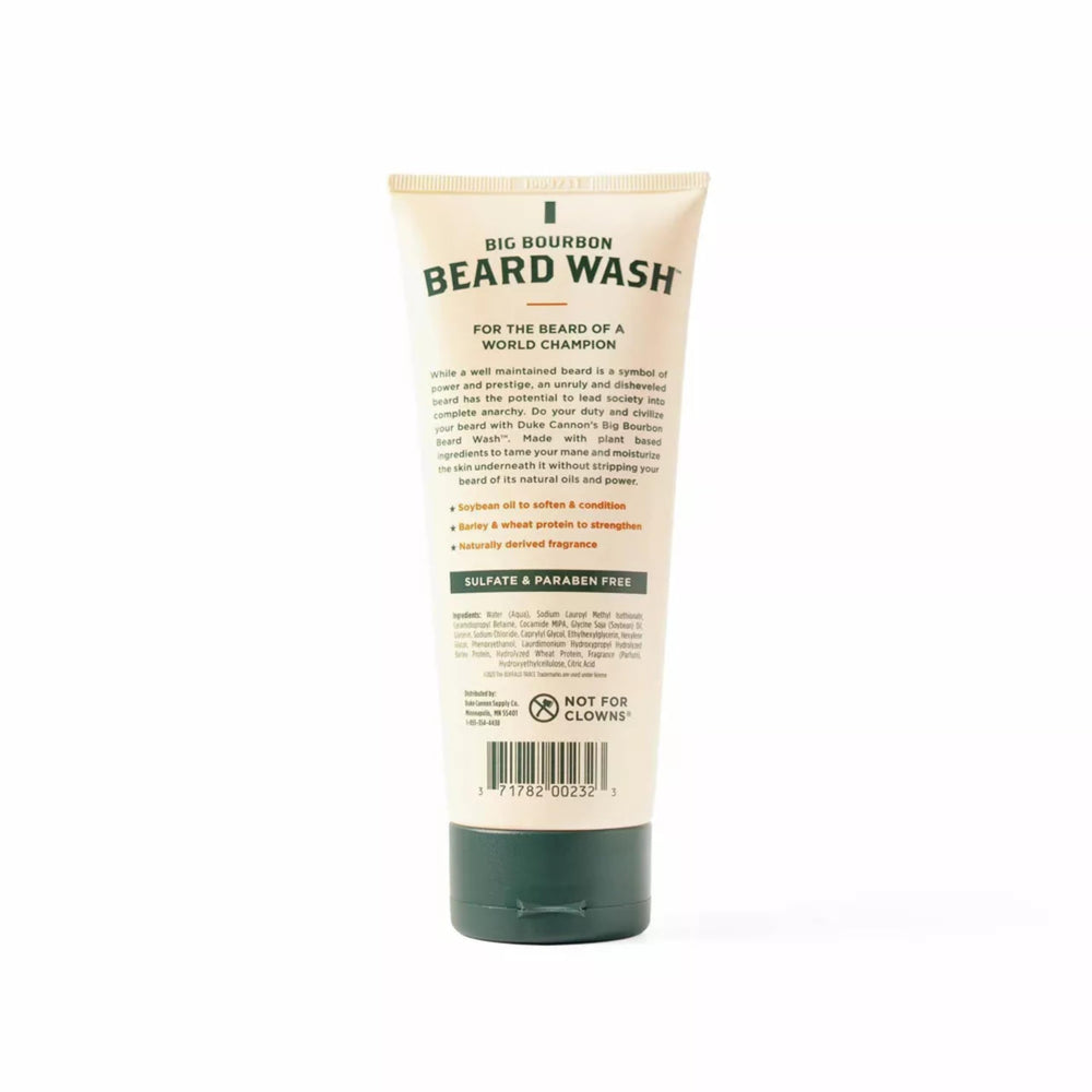 Duke Cannon Big Bourbon Wash – profits reversés aux vétérans américains