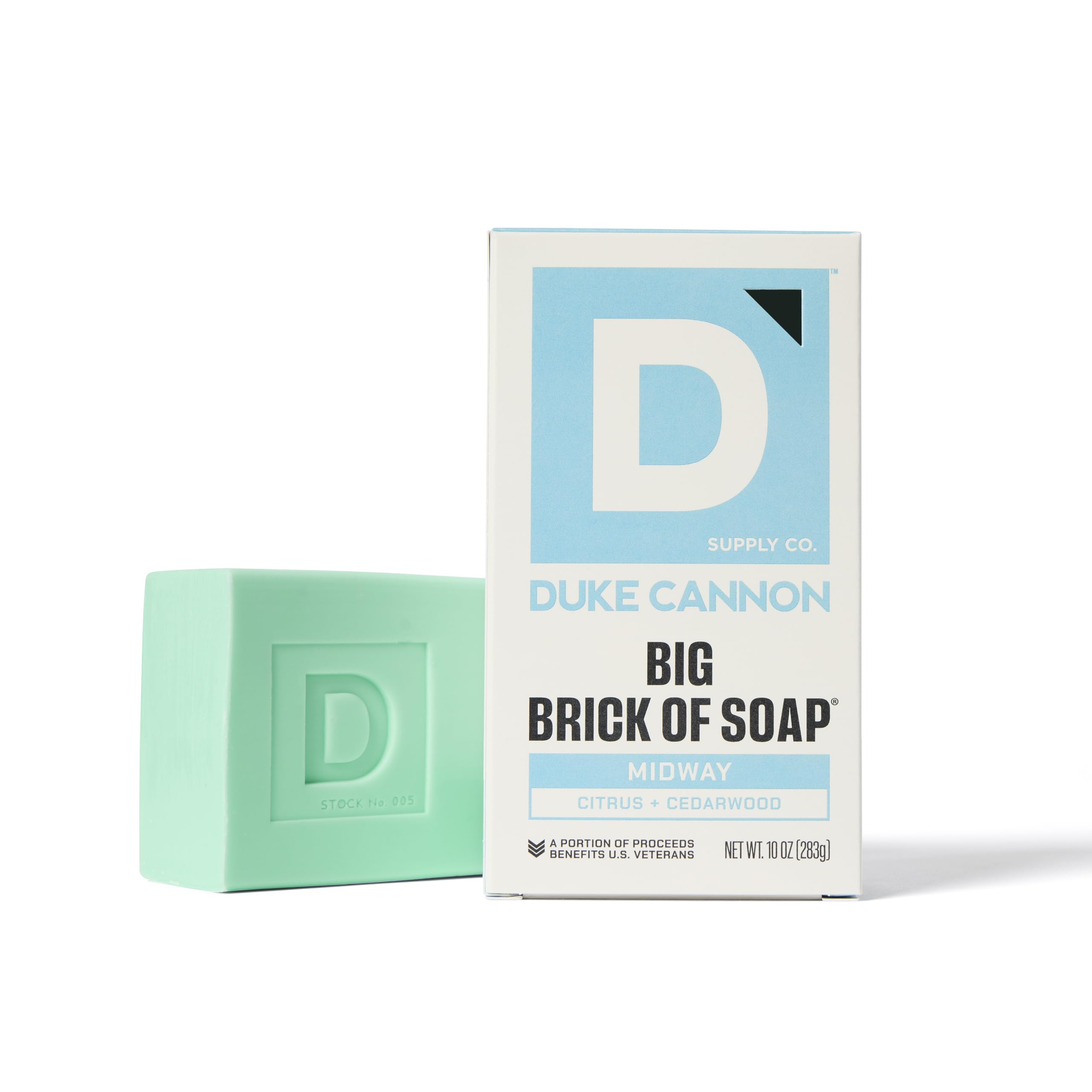 Mousse riche Duke Cannon Big Brick, enveloppe la peau et se rince facilement