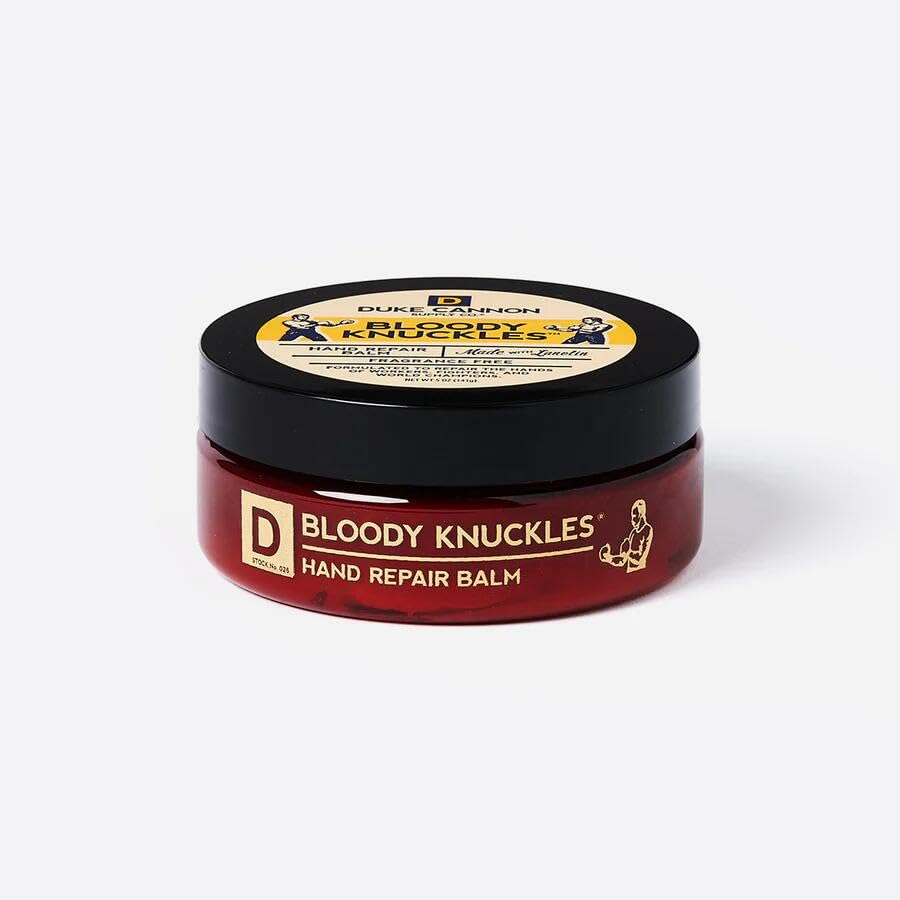 Formule lanoline de Duke Cannon Bloody Knuckles pour réparer les peaux