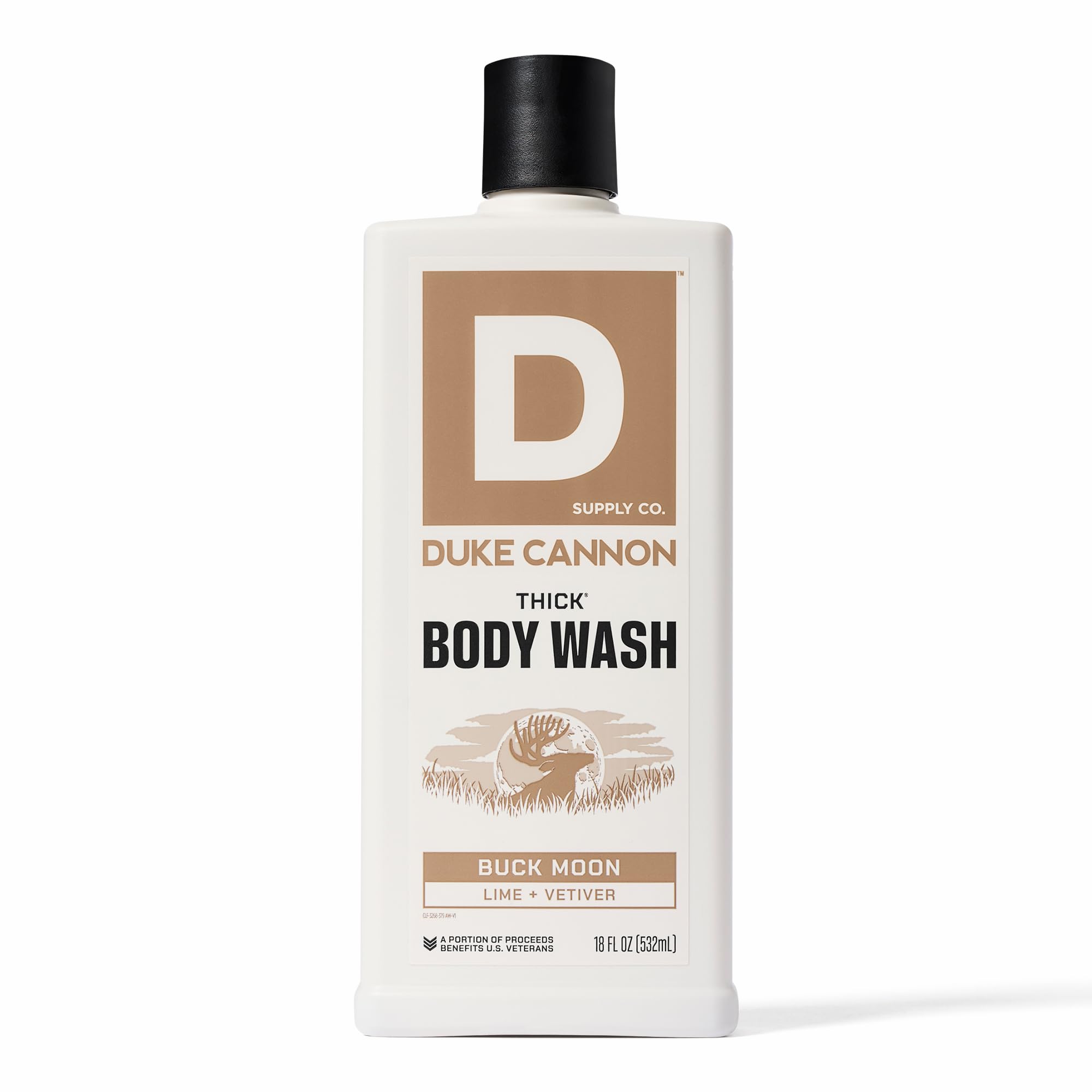Duke Cannon Buck Moon - bouteille avant prête à l’usage.