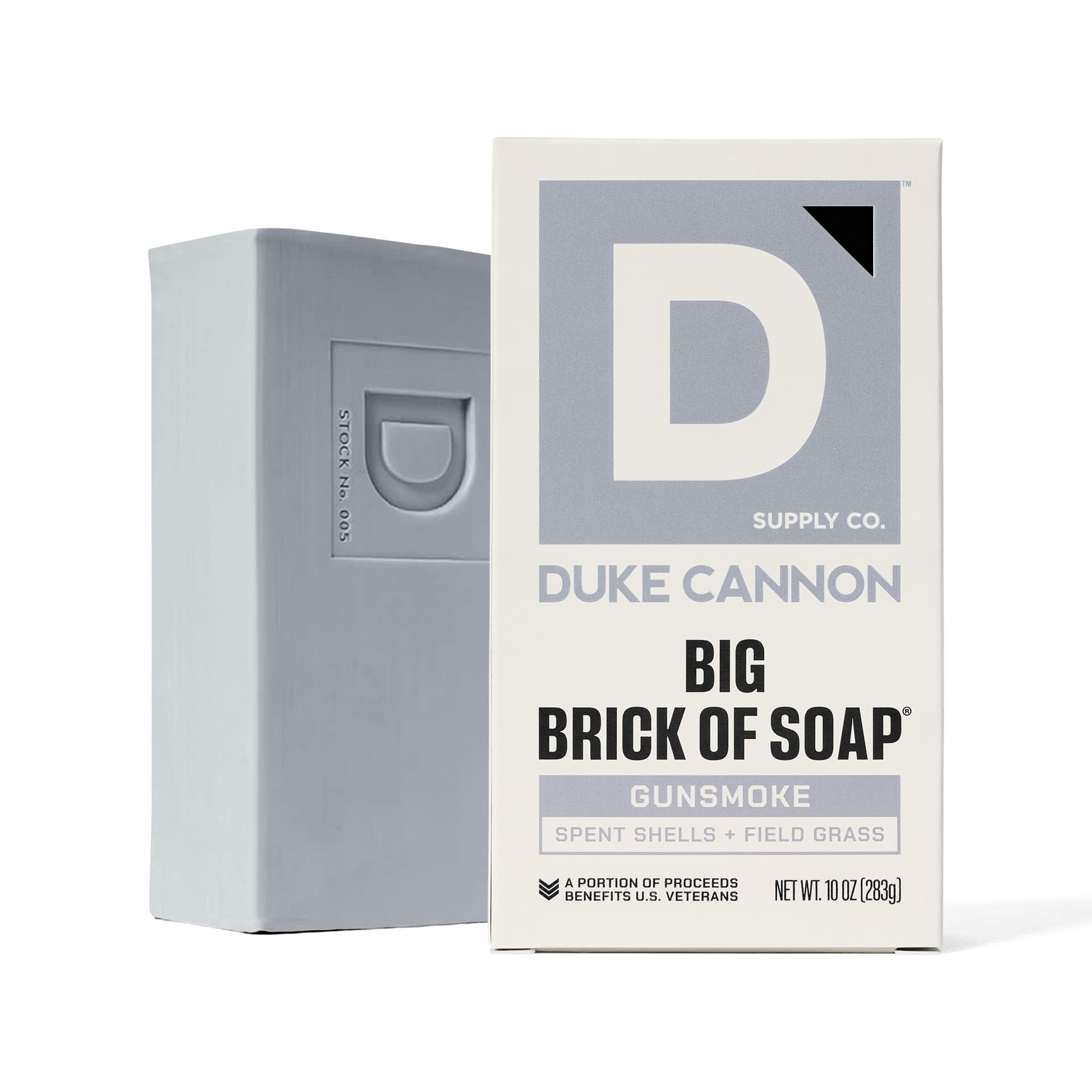 Duke Cannon Gun Smoke: format 10 oz, pratique pour voyage et maison