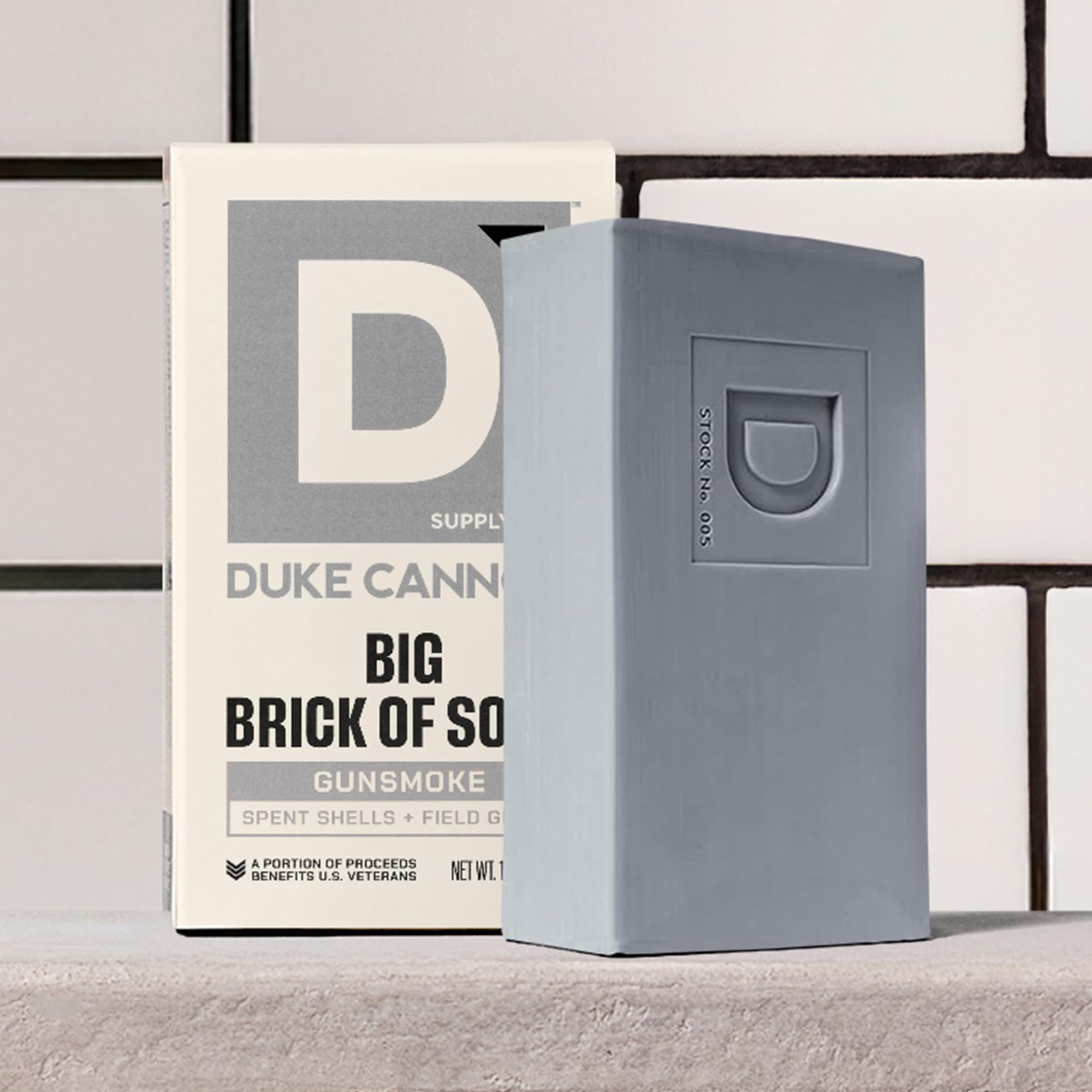 Duke Cannon Gun Smoke: savon sans parabènes, soin accessible