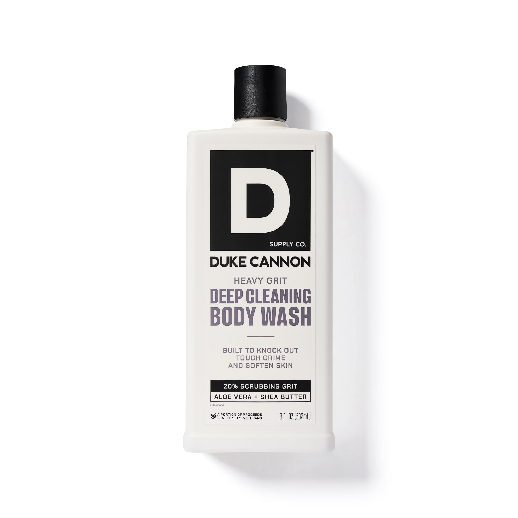 Duke Cannon Heavy Grit Body Wash: scène de douche quotidienne