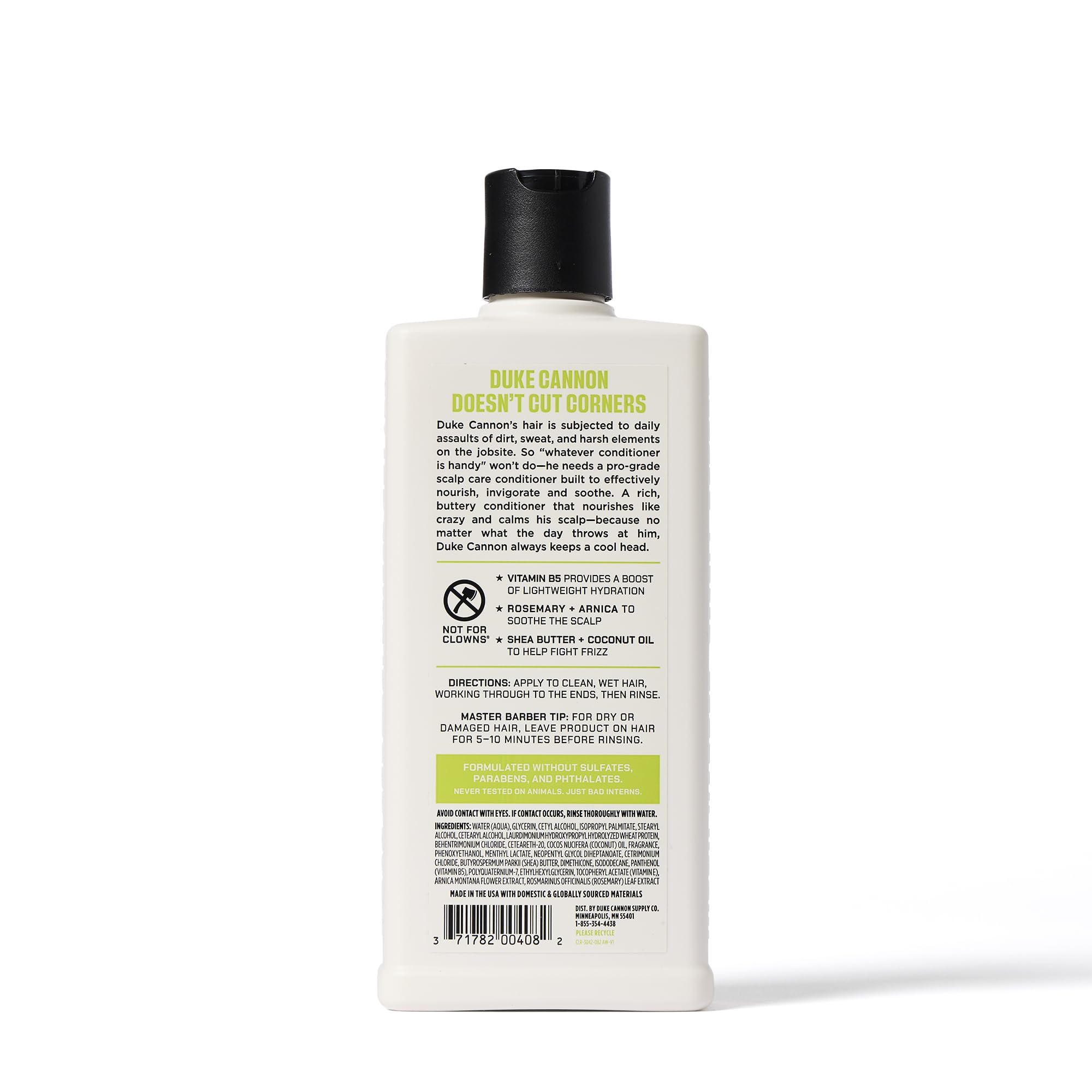 Duke Cannon pack double: deux bouteilles de 14 oz visibles.