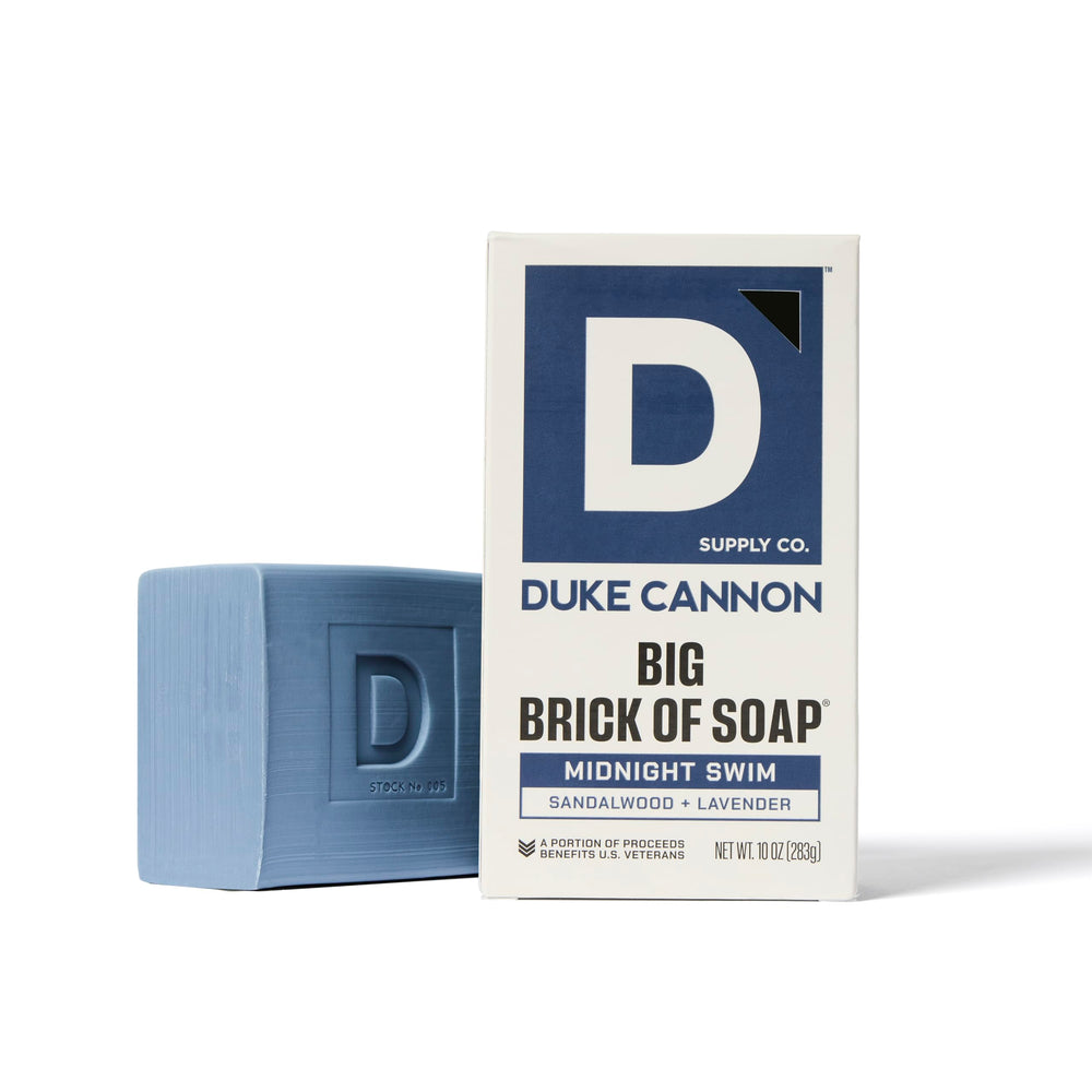 Trois barres Duke Cannon, pack triple robuste