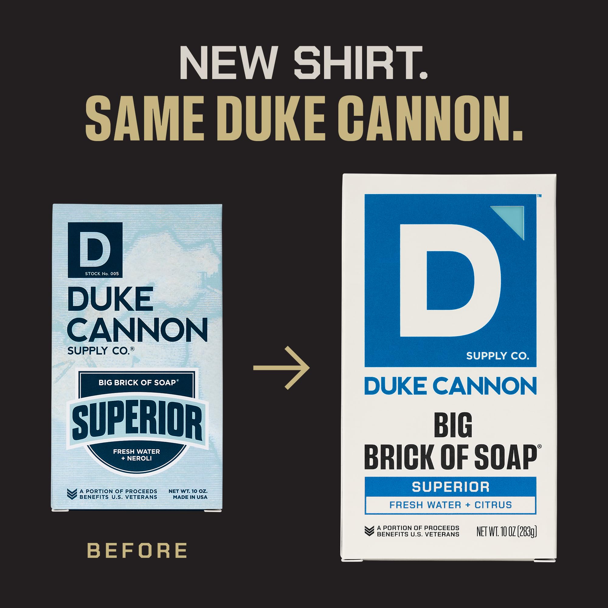 Arômes boisés et agrume Duke Cannon: parfum masculin pour chaque douche.