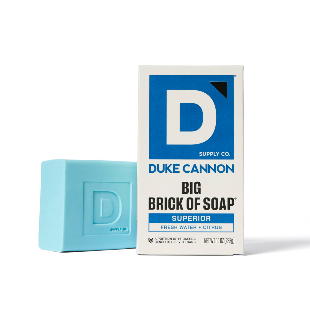 Mousse riche Duke Cannon: savon-barre pour une douche nourrissante.
