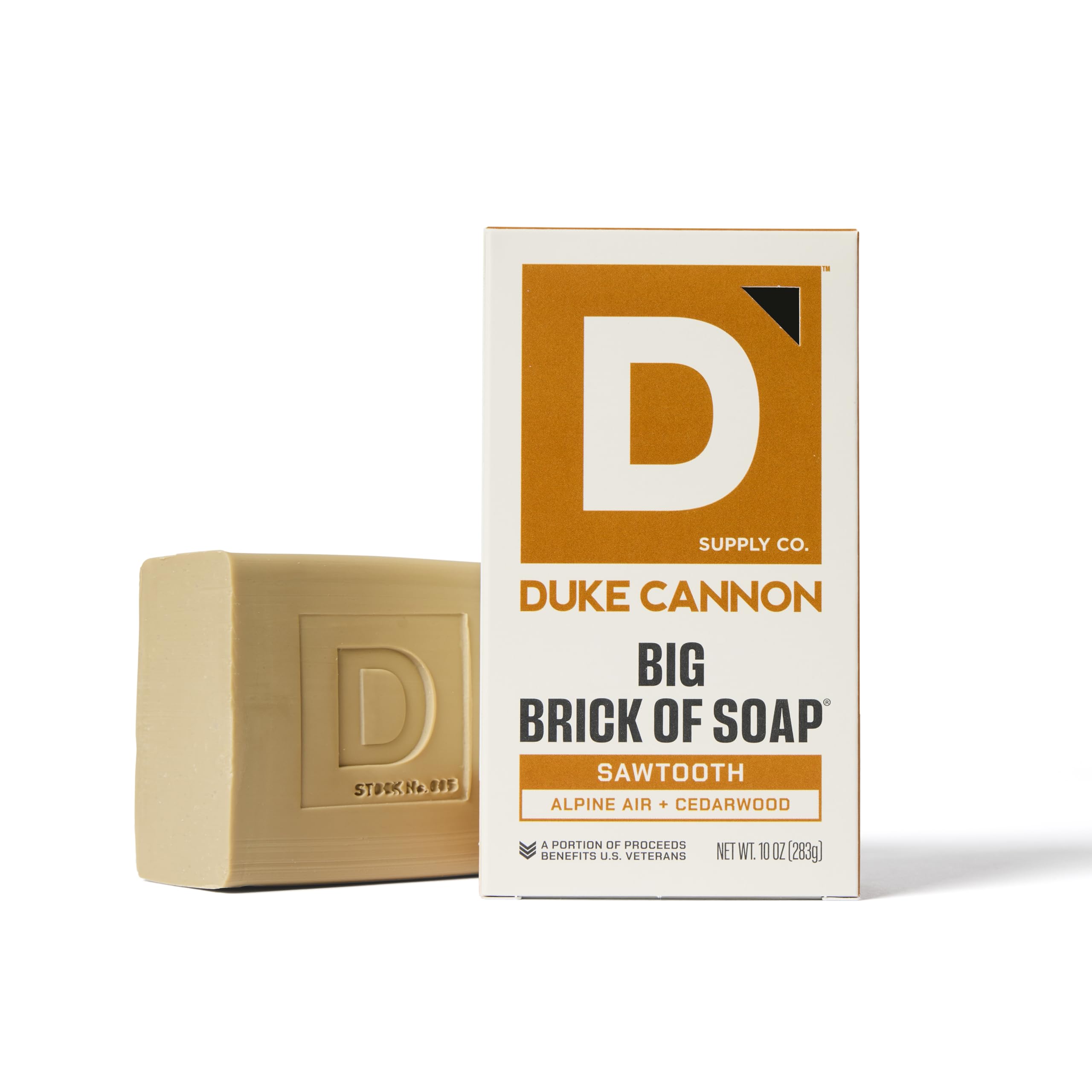 Savon Duke Cannon Bourbon, parfum chaleureux et durable