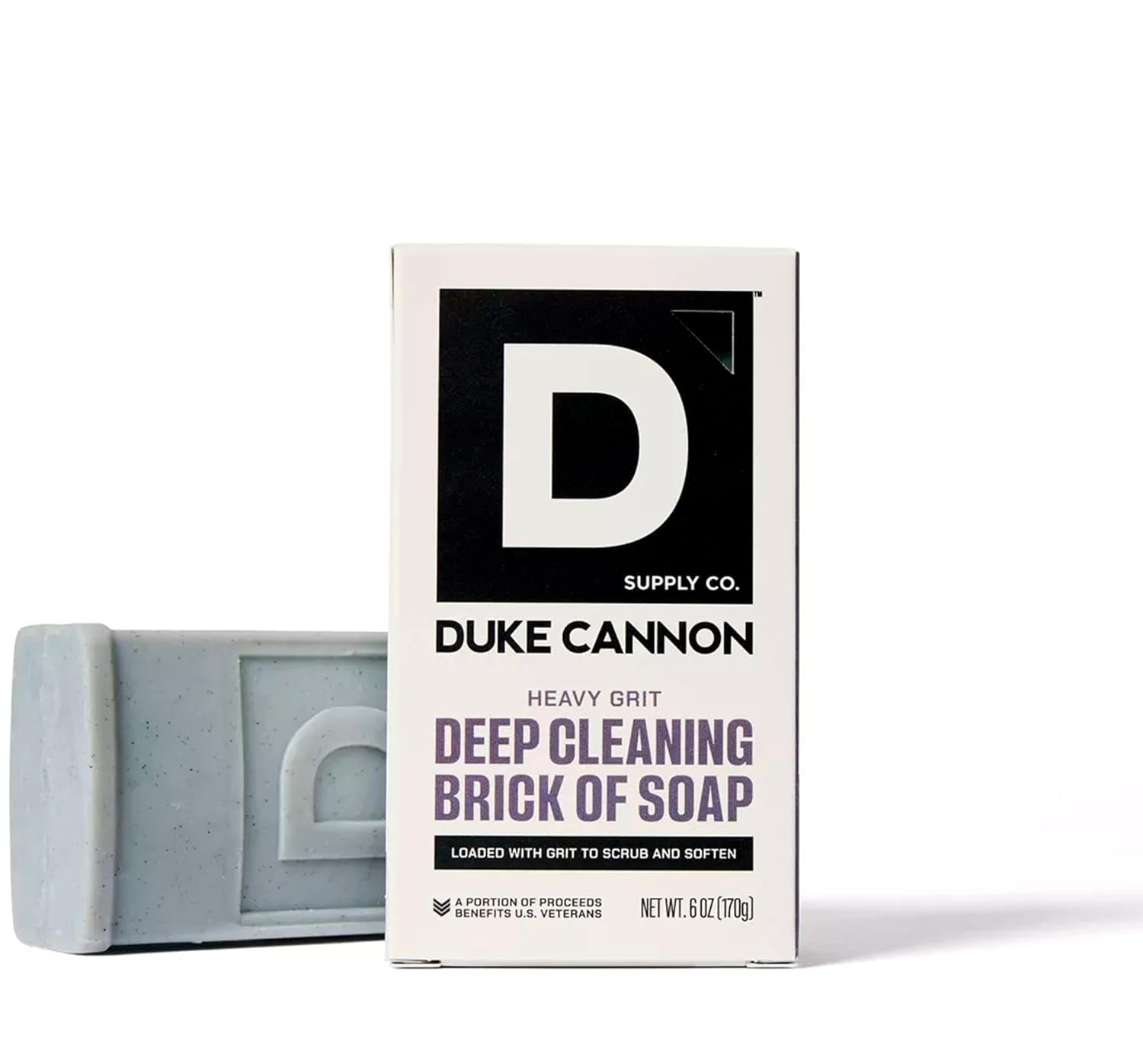 Duke Cannon savonnage emballage: design robuste et pratique.