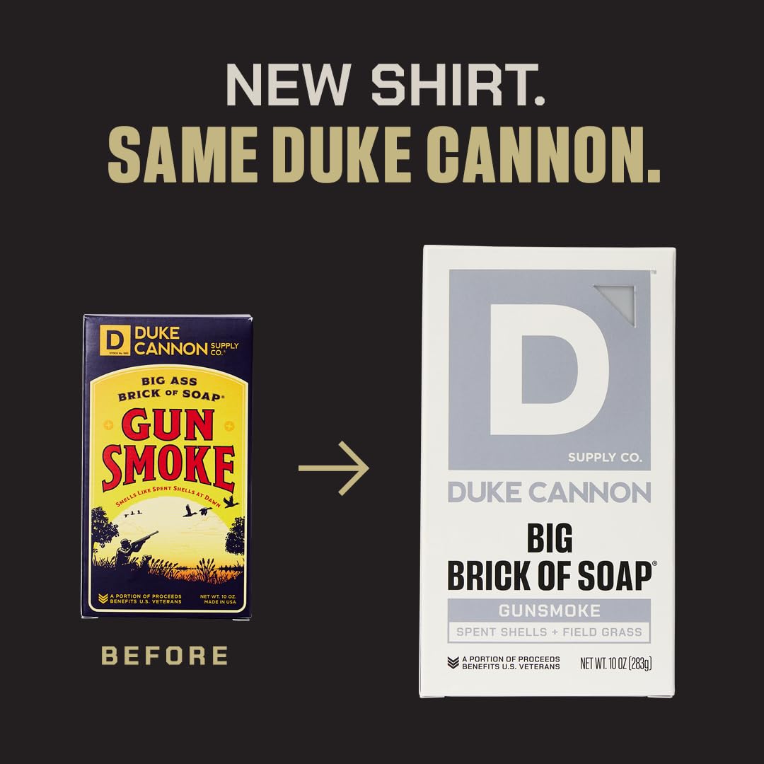 Savon pin frais Duke Cannon, parfum frais et masculin pour une douche vivifiante.