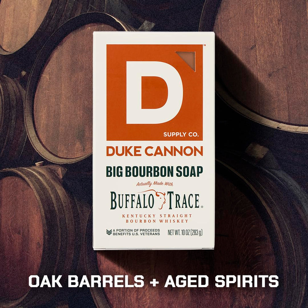 Texture triple-mill Duke Cannon, savon dur et riche en mousse