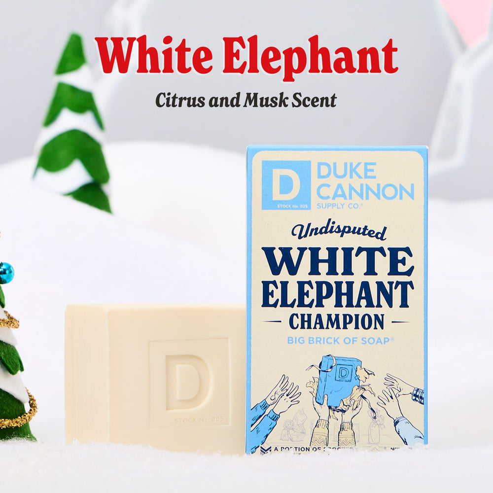 Savon Duke Cannon Triple Moule Dense, mousse riche et lavage efficace.