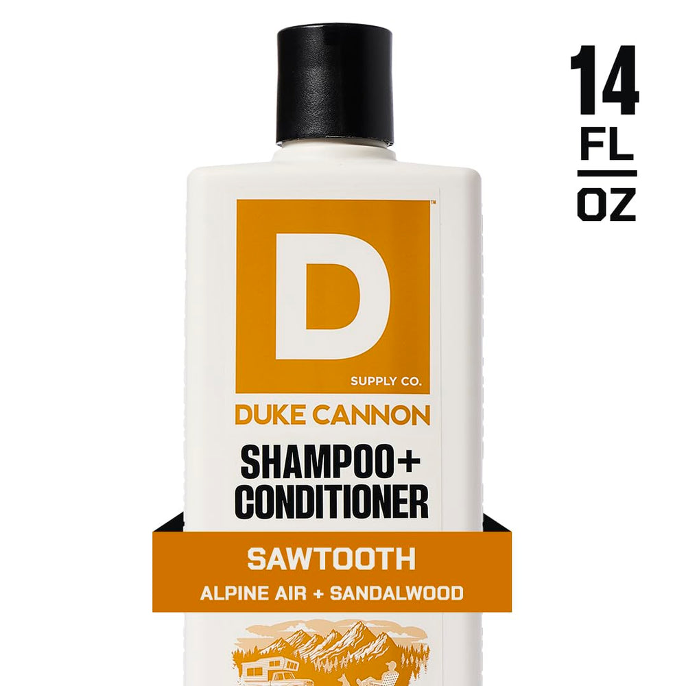 Duke Cannon Midnight Swim – bouteille fraîche et propre pour cheveux.