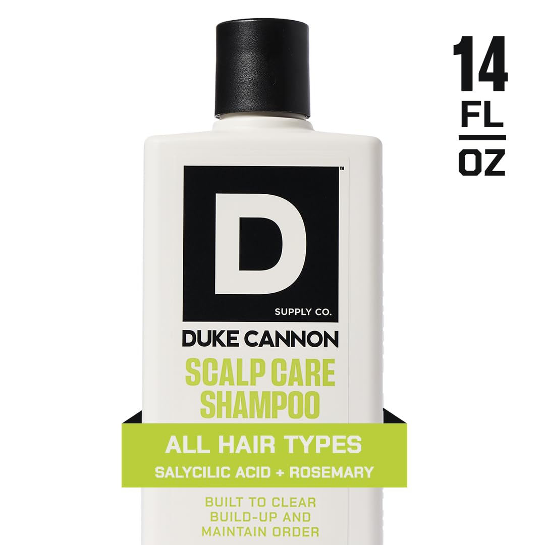 Duke Cannon Shampoing – soin du cuir chevelu irrité, soulagement rapide