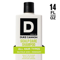 Duke Cannon Shampoing – soin du cuir chevelu irrité, soulagement rapide