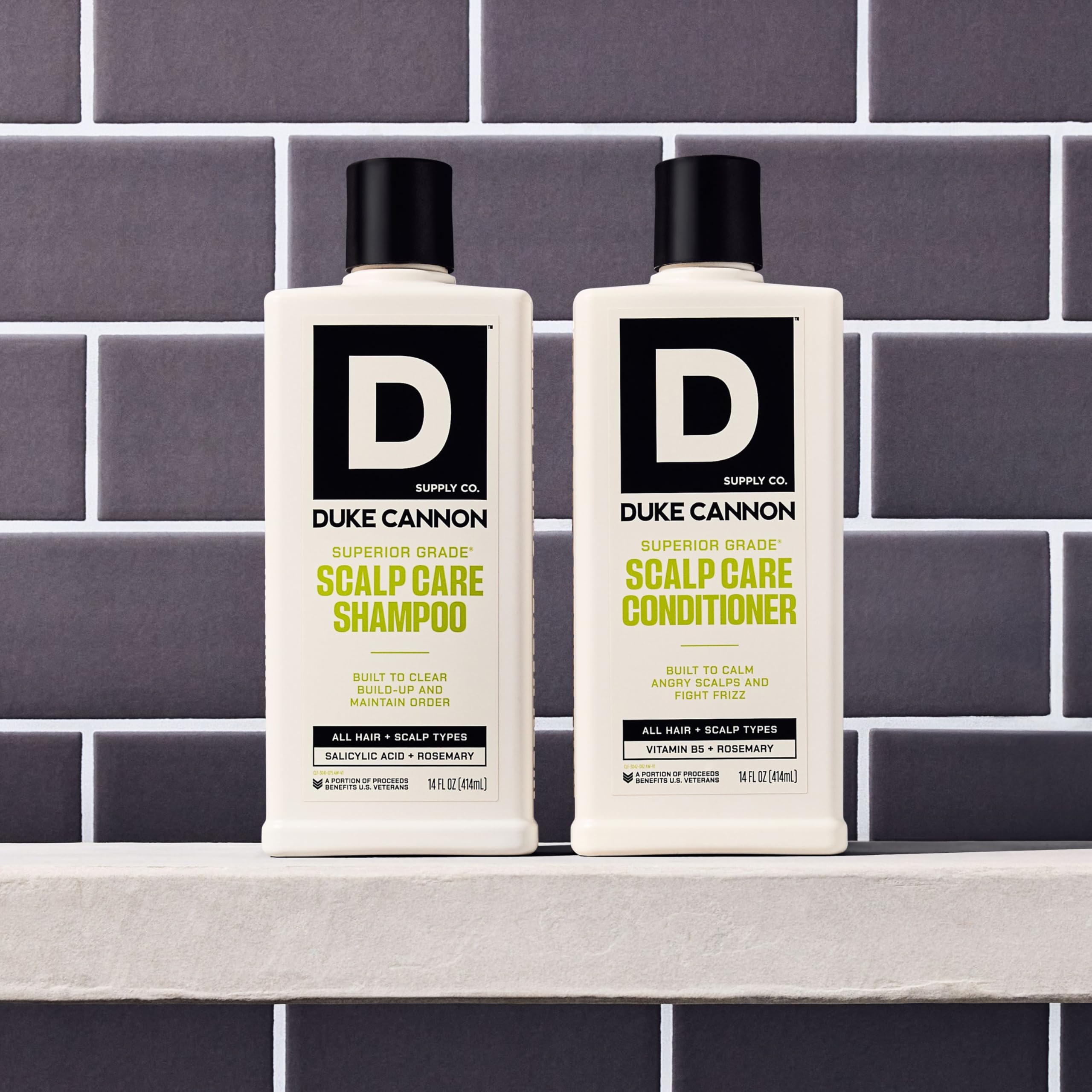 Texture et parfum rafraîchissant du shampooing Duke Cannon.