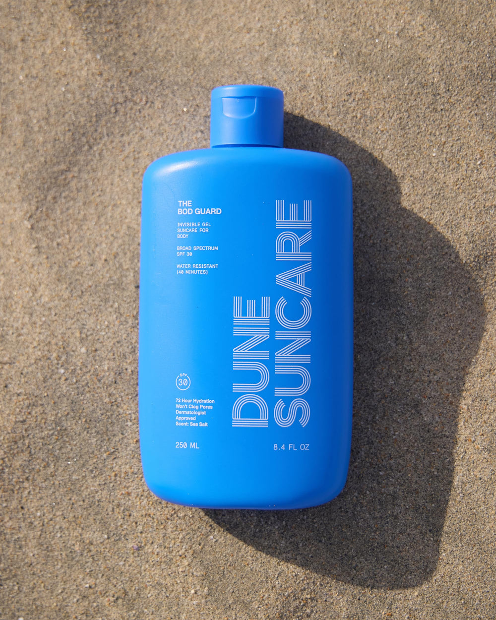 marque DUNE SUNCARE Bod Guard – parfum léger au sel marin, senteur fraîche et unisexe