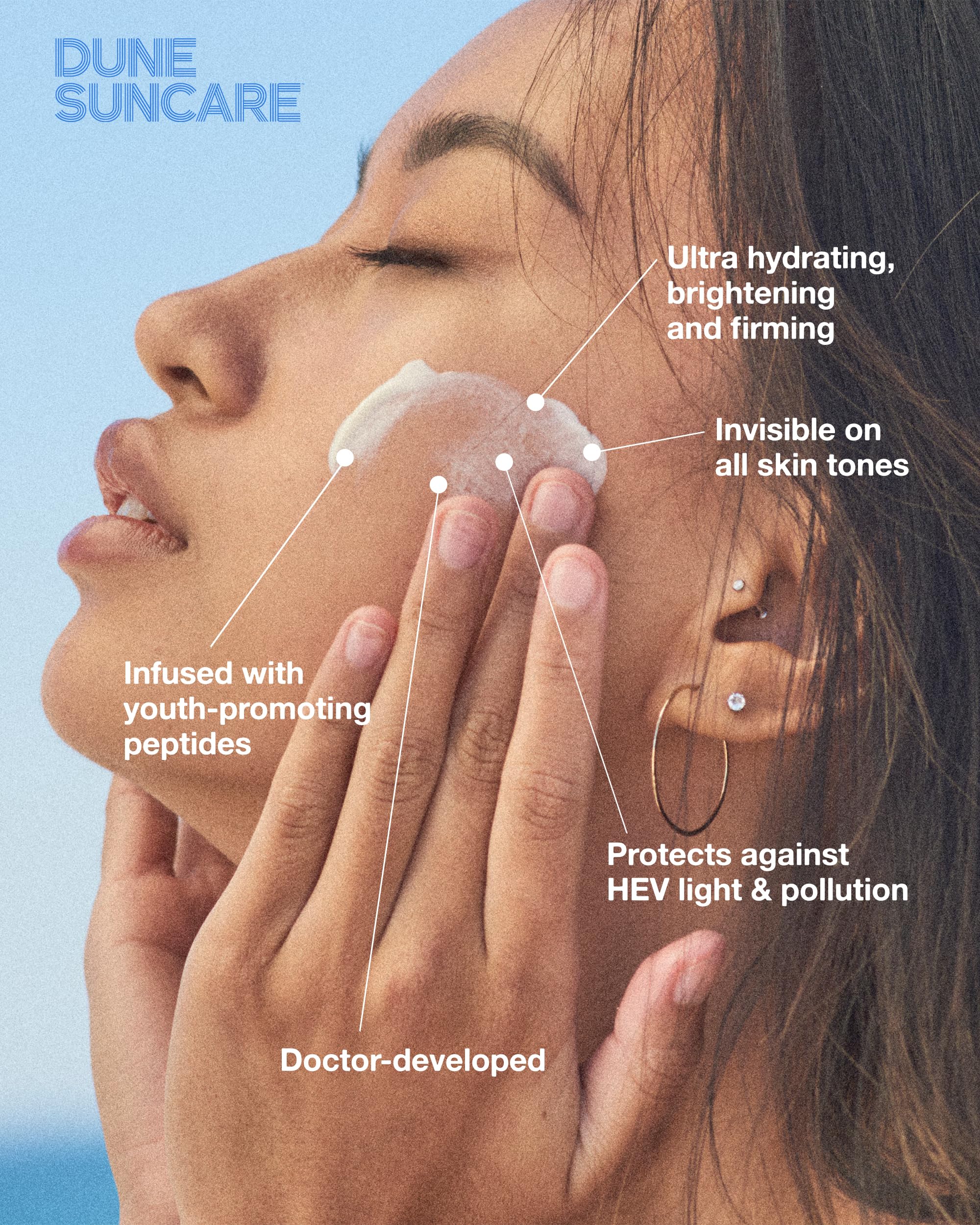 DUNE SUNCARE Fusion Minérale Visage: extrait de carotte pour l’éclat naturel.