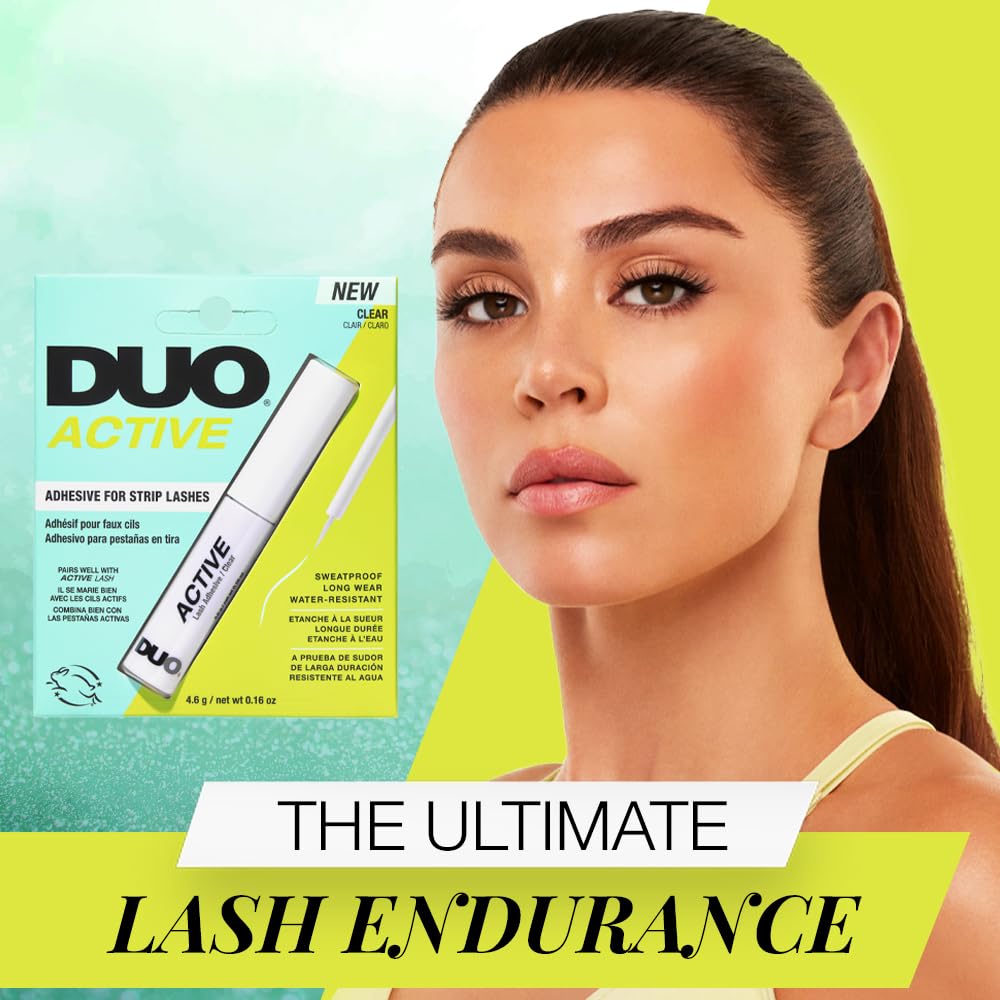 Finition transparente DUO Active Clear pour un rendu naturel.