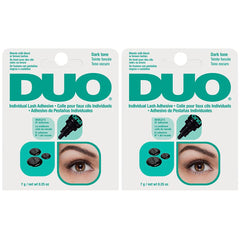 DUO Adhésif Cils Indiv Noir – application nette pour cils séparés
