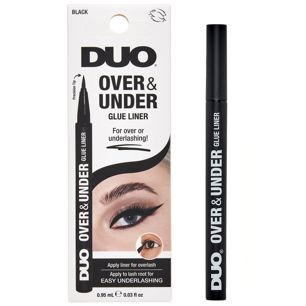 DUO Application-sans-effort-liner-noir, utilisation rapide et précise.