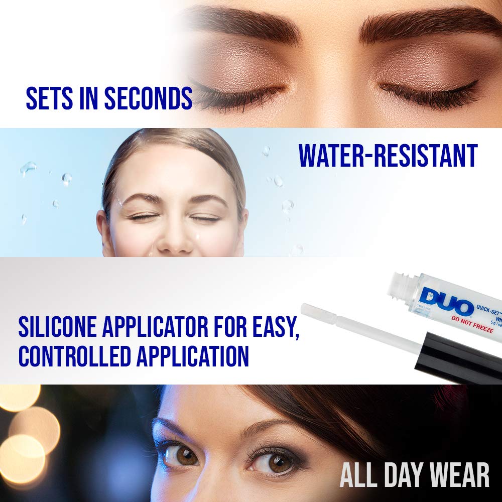 DUO Colle Cils, adhesion-toute-journee, maintien durable tout au long de la journée.