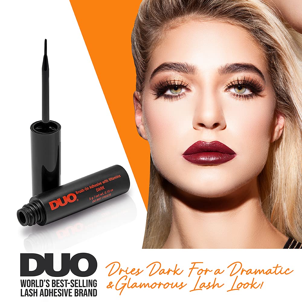 Colle DUO pour cils en bandes, confort durant le port quotidien.