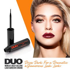 Colle DUO pour cils en bandes, confort durant le port quotidien.