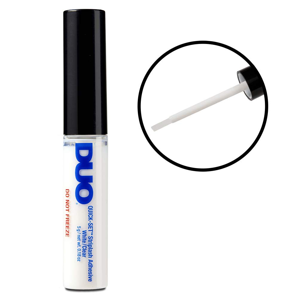 DUO Colle Cils, finition-translucide, résultat discret et naturel.