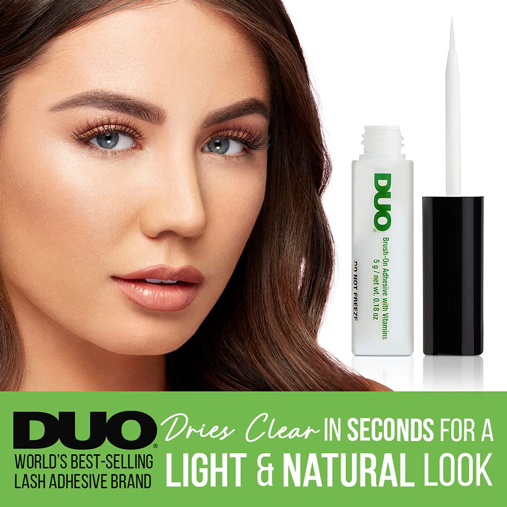 DUO colle cils imperméable assure une tenue longue durée