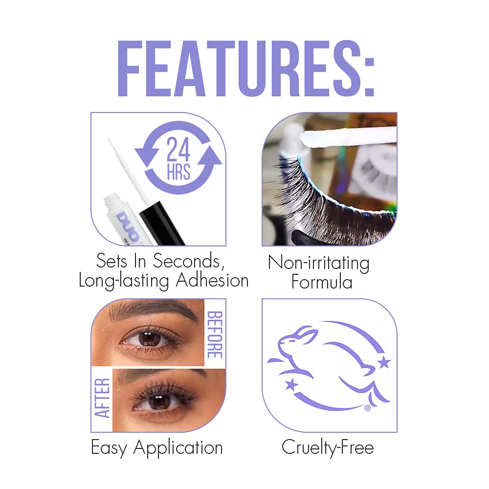 DUO gentle formula fits sensitive eyes and contact lens wearers