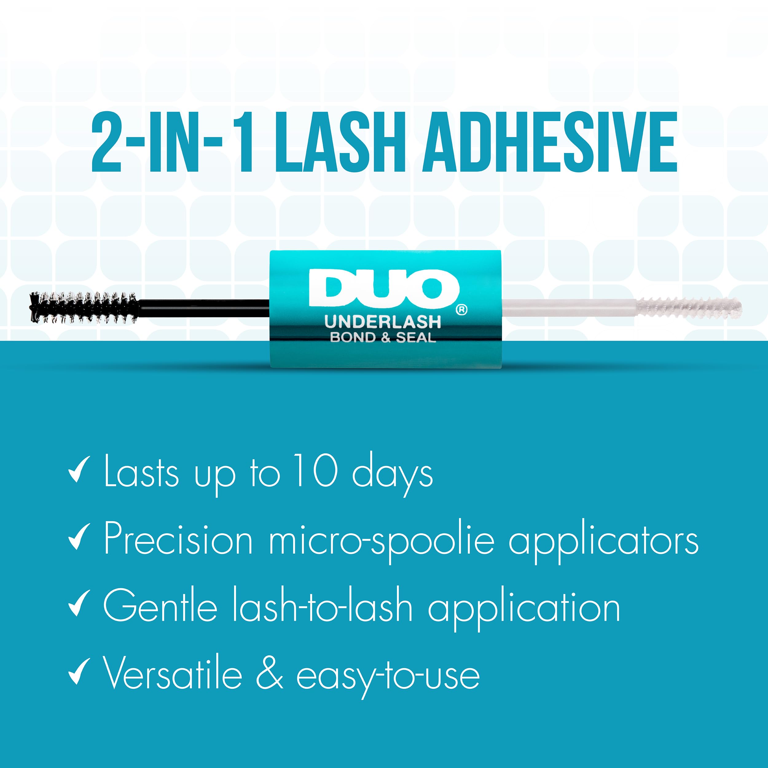 DUO Underlash: adhérence longue durée pour une tenue durable des cils.