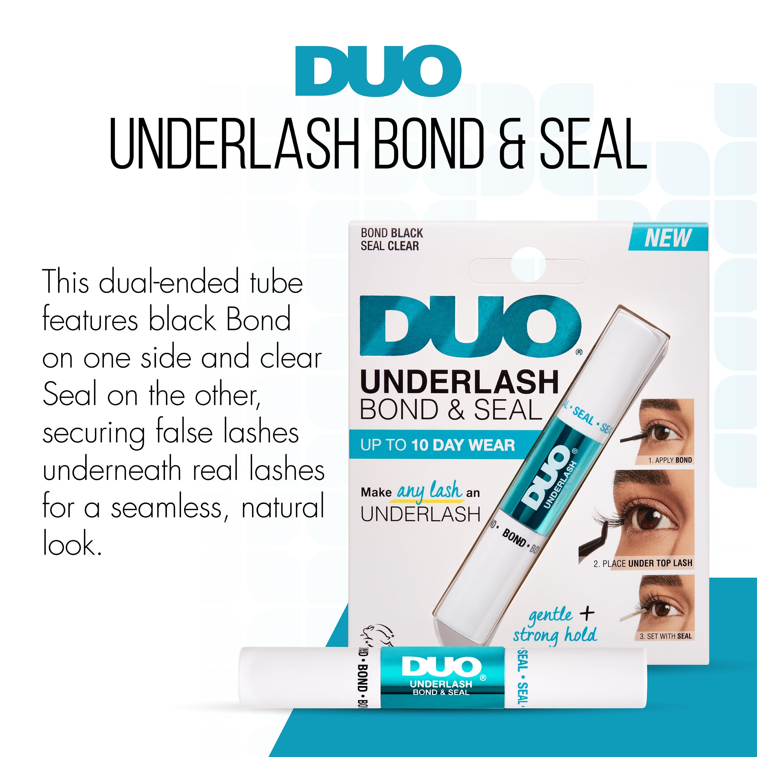 DUO Underlash: précision sur la ligne des cils pour une pose nette.