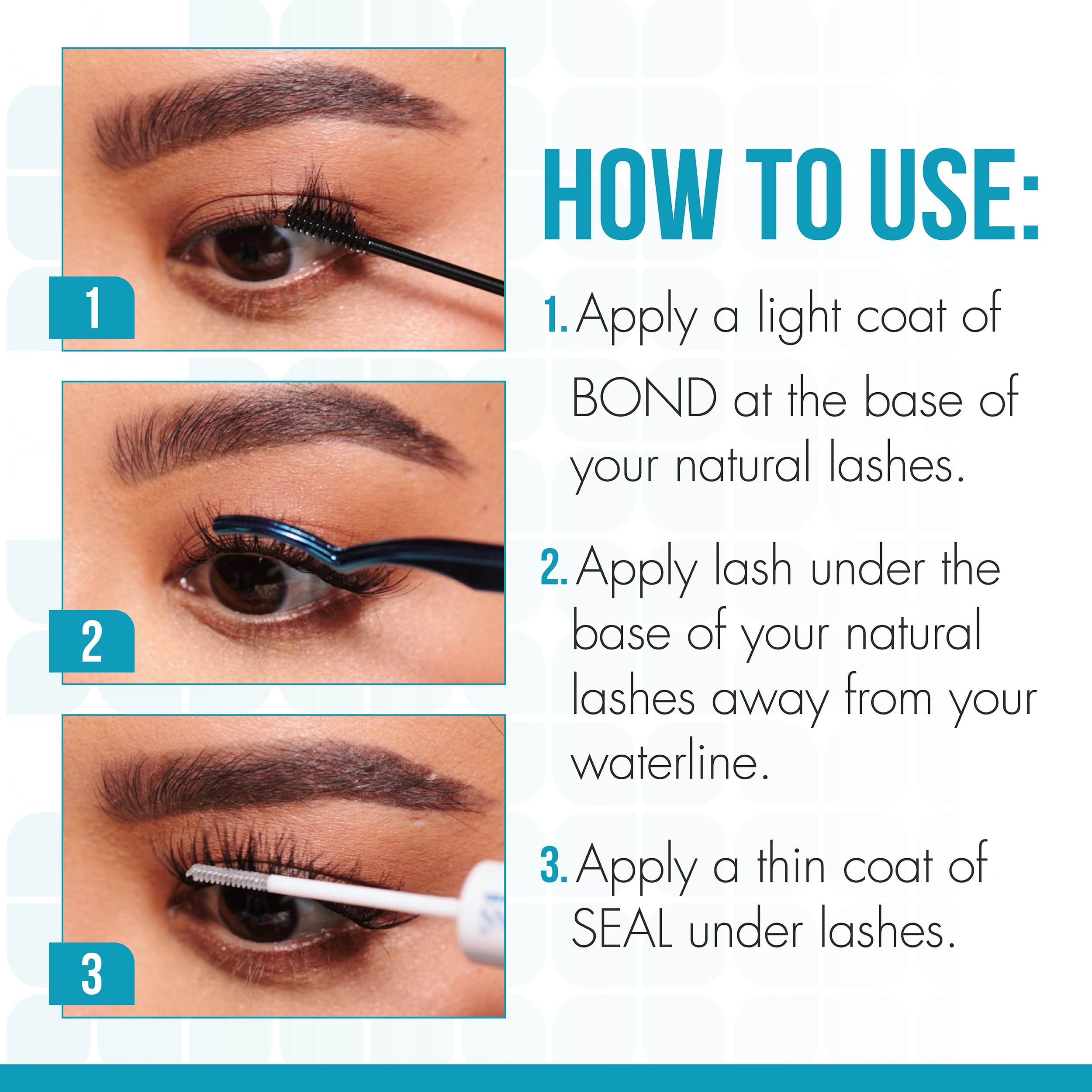 DUO Underlash: deux extrémités pour unir et sceller, utilisation polyvalente.