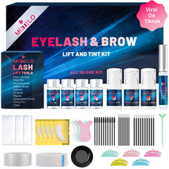 Duoffanny 63pcs 4-in-1 lash lift kit box for professional at-home results