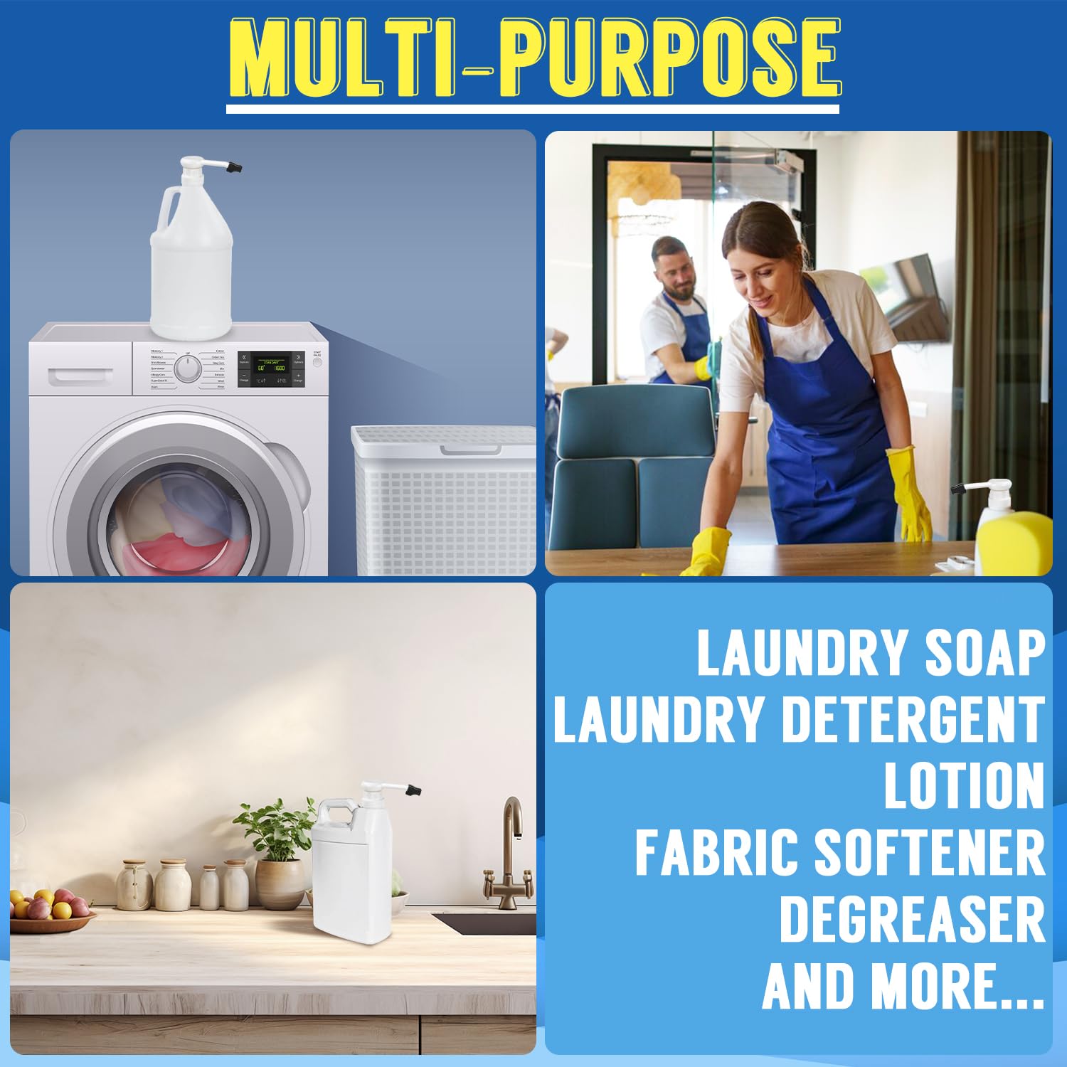 Détergent-lavage DupakSYS, pratique dans la maison et l’atelier.