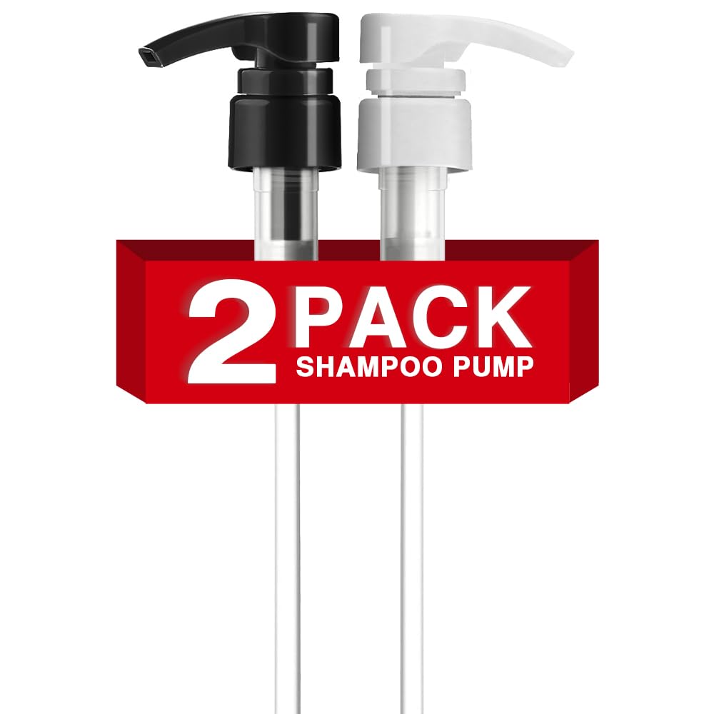 Pompe DupakSYS noire pour bouteille litre, dose précise et pratique.