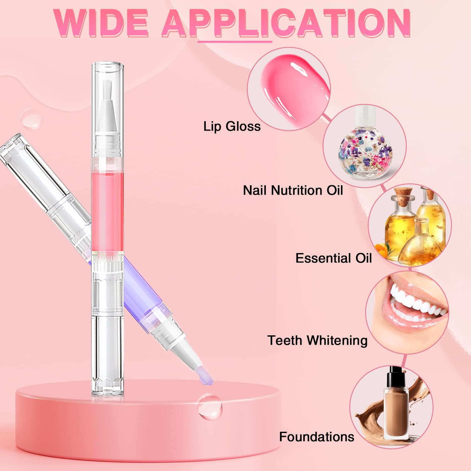 Utilisations beauté DupakSYS pour ongles et lèvres